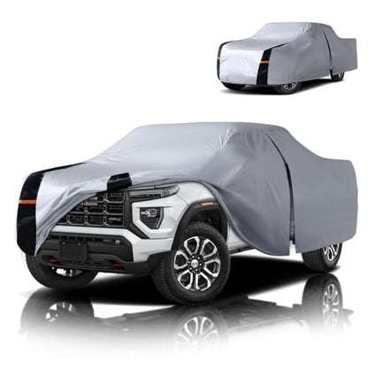 Canyon Truck Cover (W.Fit GMC Canyon(2004-2026)Extended/Crew Cab / White Truck Cover)