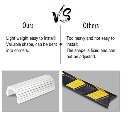 Garage Wall Protector Foam Column Guard for Parking Lot 2Pk Car Door Bumper (Column / 2 Pack)