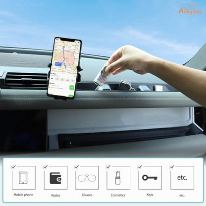 Co pilot Dashboard Organizer Tray Compatible with Land Rover Defender 90 (With Phone Holder-A)