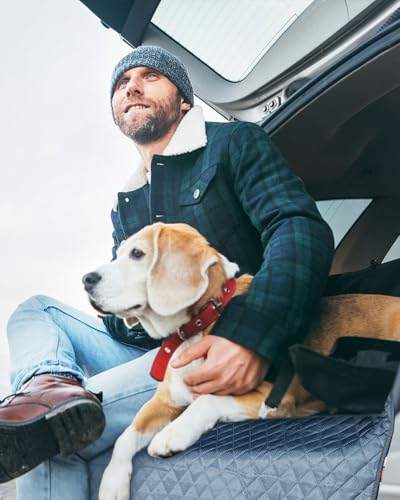 SUV Cargo Liner for Dogs (black - Mesh Window / L)