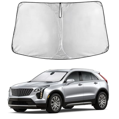 Windshield Sunshade Compatible for Cadillac XT4 2019