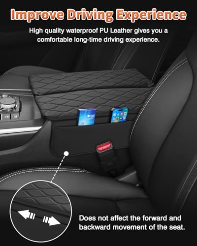 Custom for 2026 2025 2024 Mazda CX90 Center Console Cover Armrest Cover for Mazda CX (For Mazda CX90 2024-2026)