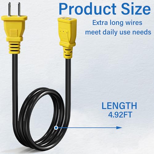 DXAEJ14 1400 Jump Starter Power Cord (1.5m car starter power cord)