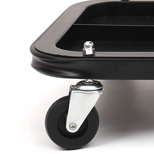 Rolling Creeper Seat with Cushioned Seat