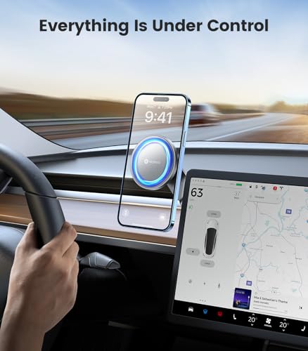 Tesla Phone Mount for Model 3 (Quicksilver)