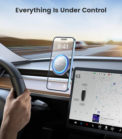 Tesla Phone Mount for Model 3 (Quicksilver)