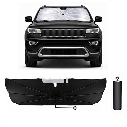 Car Windshield Sun Shade Umbrella for Jeep Grand Cherokee 2011 (For Jeep Grand Cherokee 2011-2021)