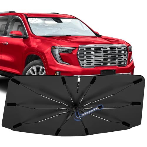 Windshield Sun Shade Umbrella for GMC Acadia 2024 (Fit for GMC Acadia 2024-2026)