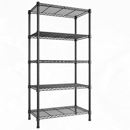 Wire Shelving Rack 5 (5 Tier-14"D x 24"W x 59"H)