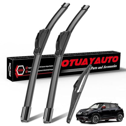 Windshield Wiper Blades Replacement for Nissan Juke 2011 (22"+14"+12")