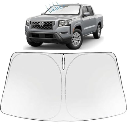 Custom Fit Car Windshield Sun Shade for 2022 (Nissan Frontier 2022-2026)