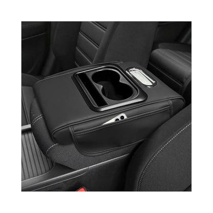 Car Center Console Armrest Pillow (Normal / Black)