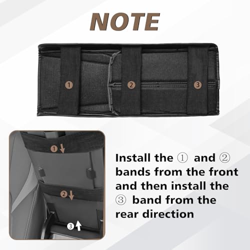 Armrest Cover for Toyota Camry 2025 2026 (25) 25+ |Camry| Black, Regular)