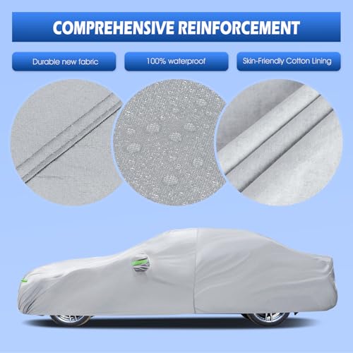 Car Cover Fit for 2007 (Silver / Custom Fit for BMW M5)