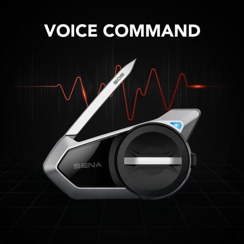 50S Motorcycle Jog Dial Communication Bluetooth Headset w (Dual Pack)
