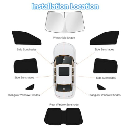 Car Window Shades for Honda CR (FOR | CR-V 2007-2011 (8pcs))