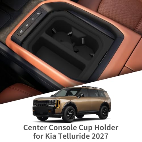 Center Console Cup Holder for Kia Telluride 2027 Base Trims (Center Console Cup Holder (Base Trims))