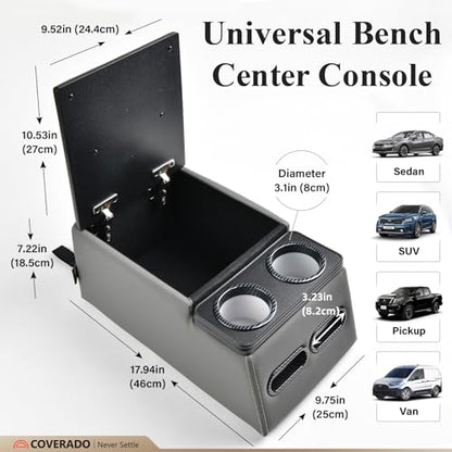 Car Center Console (Gray / Regular)