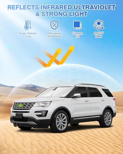 Sunshades for Ford Explorer 2011 (Ford Explorer 2011-2019)