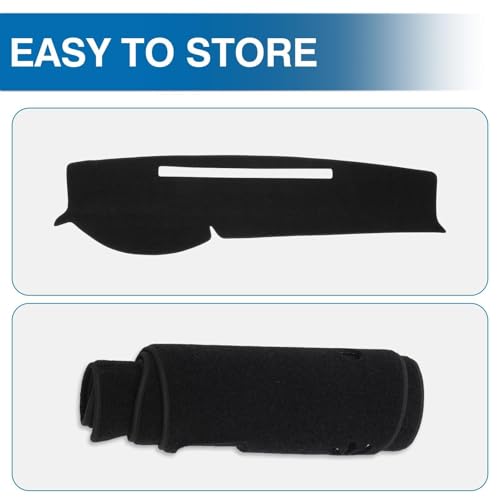 Black Dash Cover for Toyota Tacoma 2005 (Tacoma 05-15(black))