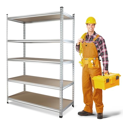 5 Tier Shelving (72”H x 24”D x 48”W)