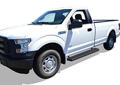 Running Boards 6 (Black / 6 Inches)