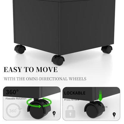 Rotating Slatwall Display Rack (Black)