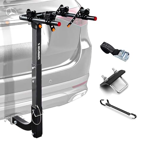 2 Bike Hitch Mount Foldable Bicycle Carrier (2-BIKE RACK)
