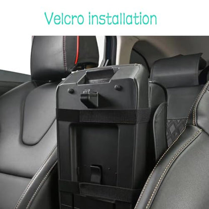 Car Armrest Cover Leather Car Console Covers Box Pad with Pocket and Tissue Box Arm Rest Cover for Car for SUV Truck Sedan Vehicle (Beige)