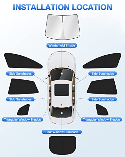 Windshield Sun Shade for 2021 (Tesla Model S Plaid 2021-Present)