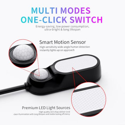 Motion Sensor Car Footwell Lights