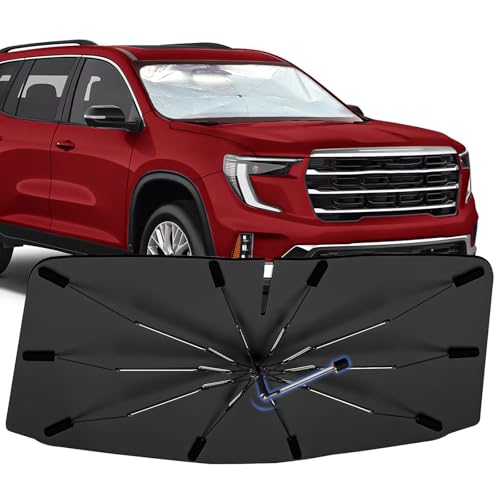 Windshield Sun Shade Umbrella for GMC Acadia 2024 (for GMC Acadia 2024-2026)
