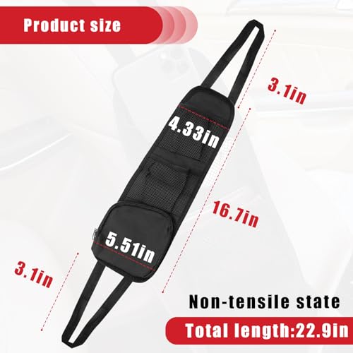 2PCS Car Seat Storage Hanging Bag