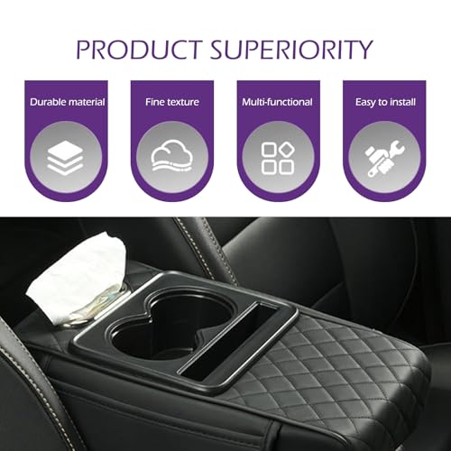 Car Center Console Cover Organizer