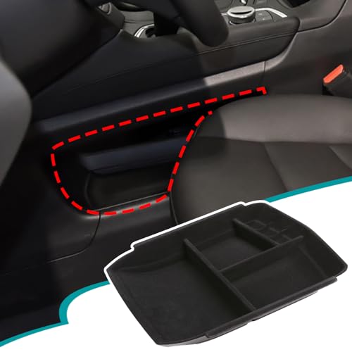 Car Lower Console Organizer Tray Compatible with Cadillac XT6 XT5 2016
