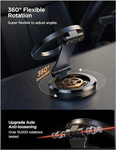 All Metal MagSafe Car Mount (Black)