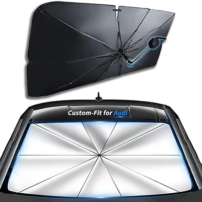 Custom Fit for Audi Windshield Sun Shade Umbrella (for Audi Q5L)