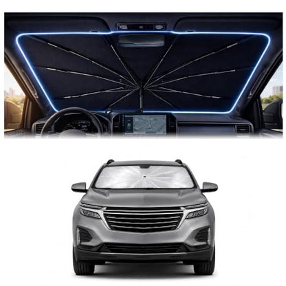 Car Windshield Sun Shade Umbrella for Chevrolet Equinox 2018 (For Chevy Equinox 2018-2024)