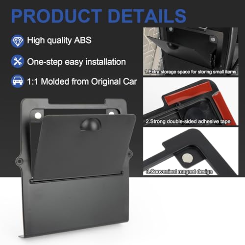 Center Console Hidden Organizer