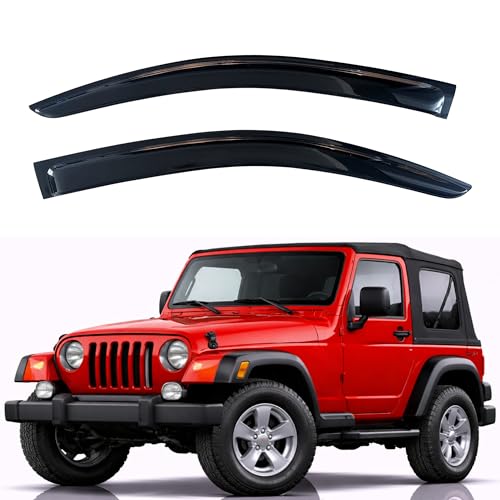 Rain Guards Fit for 1997 (1997-2006 Wrangler (TJ) 2-Door)