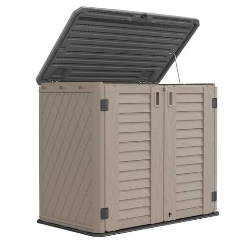 Outdoor Storage shed (coffee / Standard-26 cu ft)