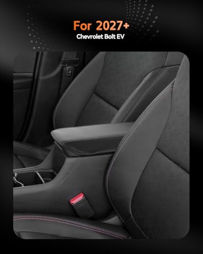 for 2027 Chevrolet Bolt EV Center Console Cover Armrest Box Cover for 2027+ Chevy Bolt EV (2027+ Chevrolet Bolt EV)