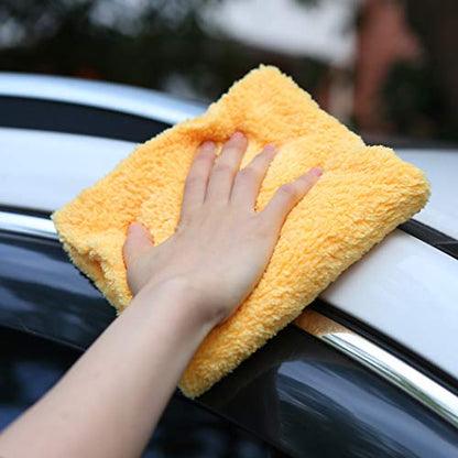 Microfiber Towels for Cars (Yellow)