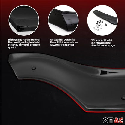 Front Bug Shield Hood Deflector for Nissan Navara D23 2014