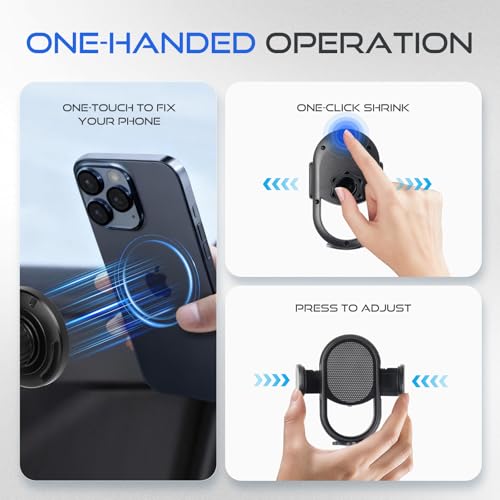 Magnetic Car Phone Holder for 2024 (Auto-Look+Magnetic+Organizer / Toyota Tacoma 2024-2026(8-In ))