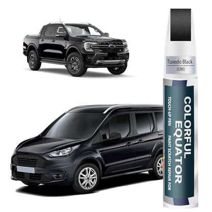 UH Tuxedo Black Touch Up Paint for Ford (Tuxedo Black(UH) compatible with Edge/Escape/Expedition/Explorer/Fiesta/Flex/Focus/Fusion/Taurus/Transit/Transit Cargo/Transit Connect/Transit Wagon/Truck)