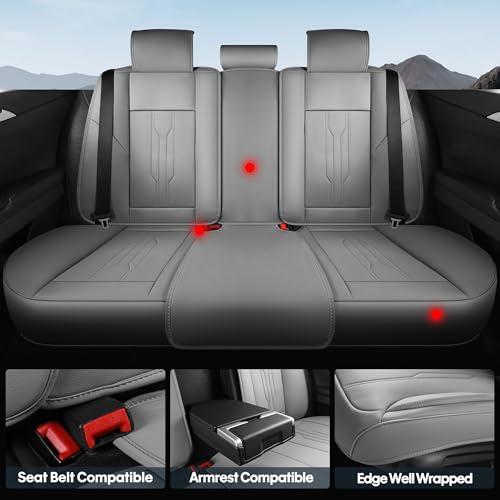 Car Seat Covers Full Set (FULL SET / GREY)