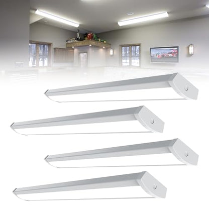 4FT LED Wraparound Light 6600LM (4 PACK-4000K)