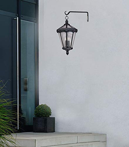 12" Plant Hangers 8 (Black / 12in-8-Black)