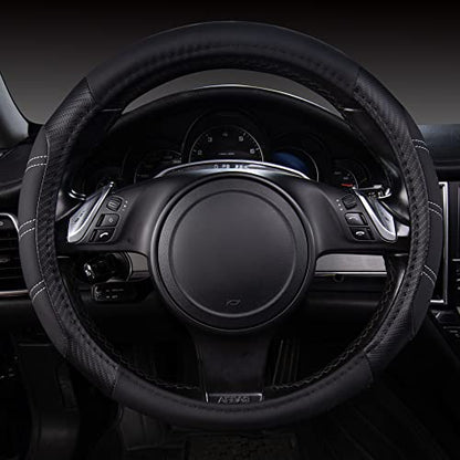 Line Rider Microfiber Leather Sporty 14.5 (Black＆Carbon Fiber / Standard[14.5"-15"])